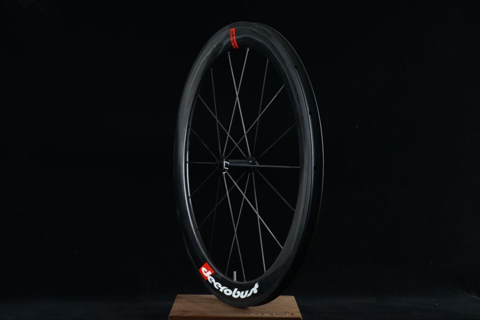 700C Rim Brake Carbon Wheelset  with Carbon Spokes