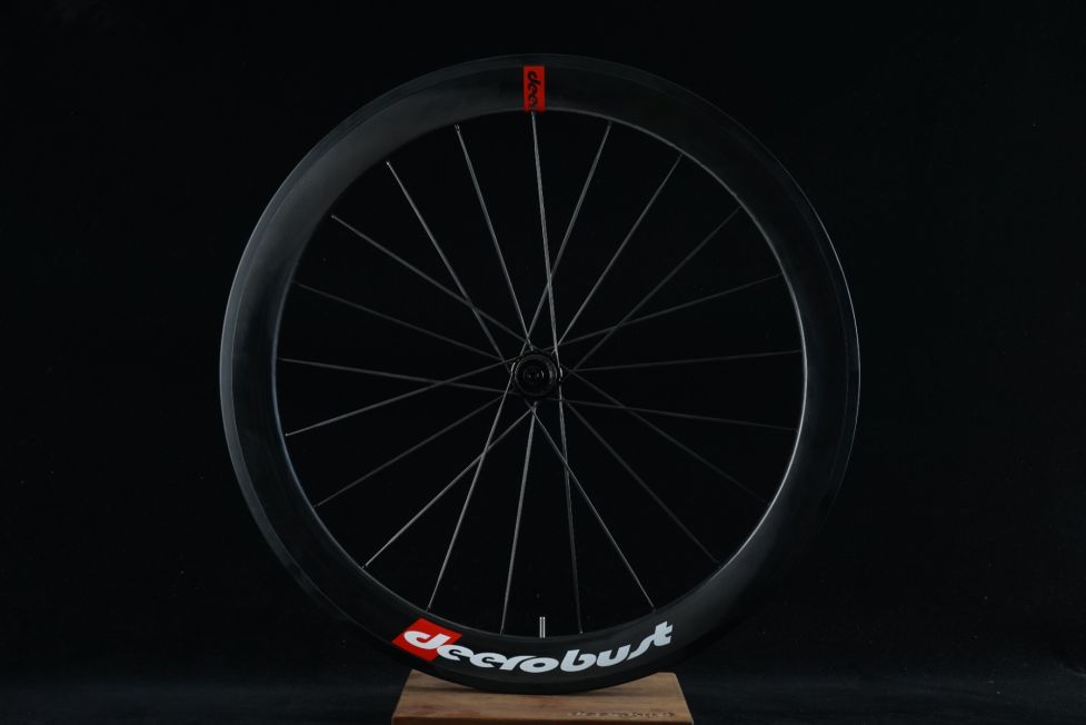 700C Rim Brake Carbon Wheelset  with Carbon Spokes