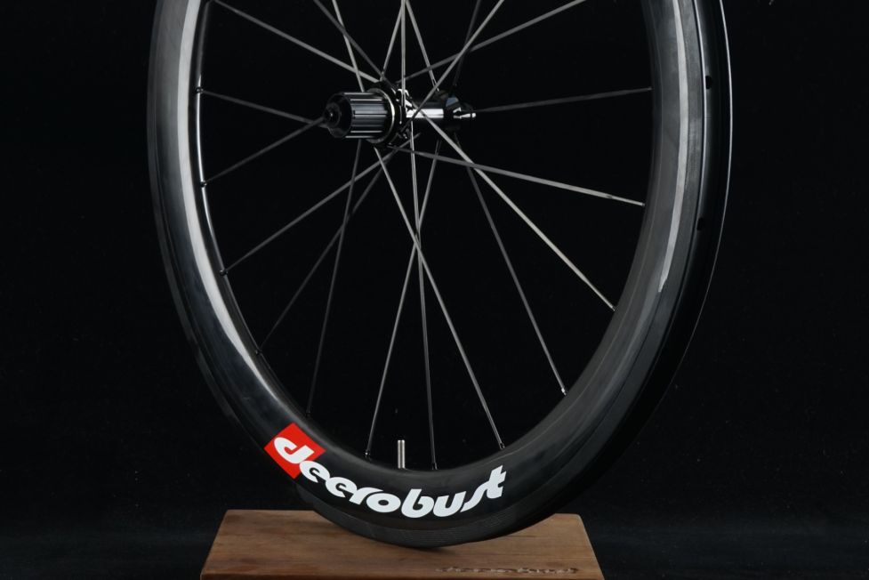 700C Rim Brake Carbon Wheelset  with Carbon Spokes